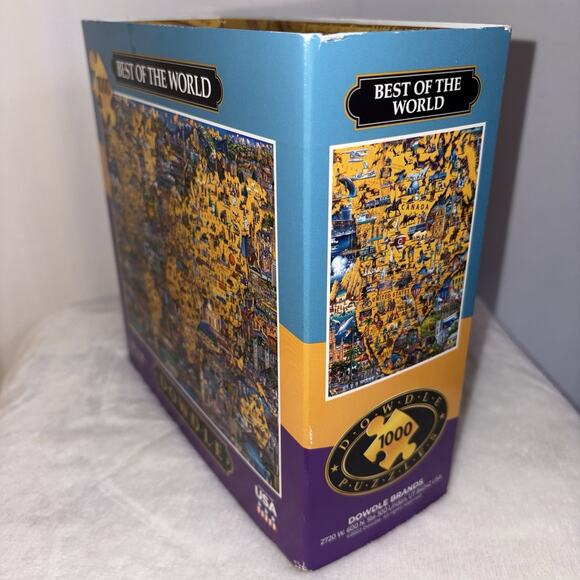 Eric Dowdle Jigsaw Puzzle BEST OF THE WORLD 1000 Pieces Made In USA NIB Storage - Picture 3 of 5